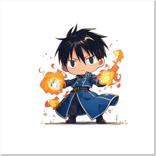 roy mustang Posters and Art
